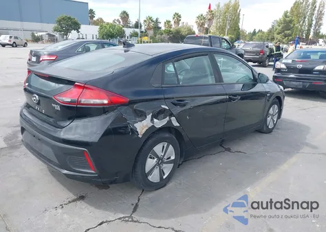2019 Hyundai Ioniq Hybrid Blue z USA, uszkodzony, nr VIN KMHC65LC5KU181263